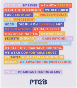 We are Pharmacy Technicians Sticker
