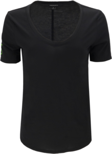 Women's Relaxed Stretch Jersey Scoop Tee 