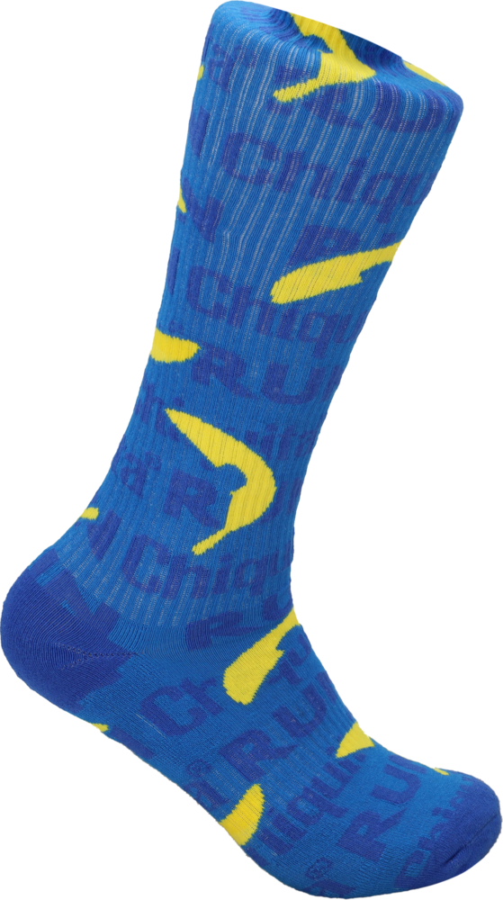 Marathon Series - Blue Compression Socks