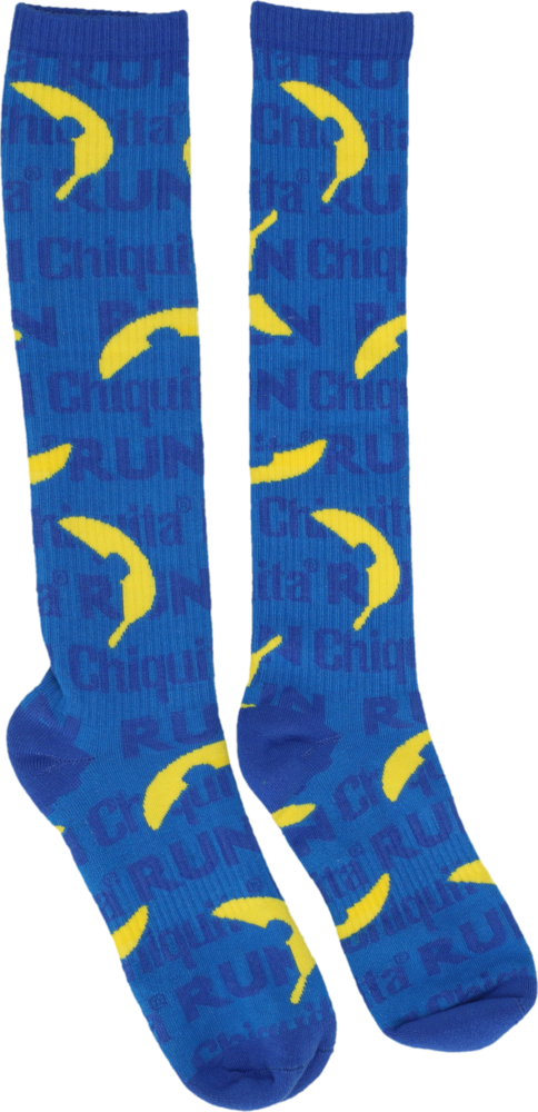 Marathon Series - Blue Compression Socks