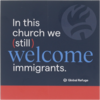 In This Church We (Still) Welcome Immigrants Stickers (Packs of 5) image 2