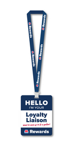 Marathon Rewards - Loyalty Liaison - Lanyard + Badge