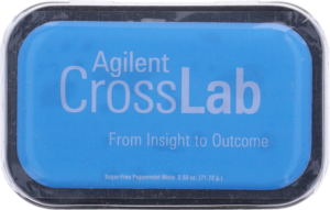 Large Rectangular Hinged Mint Tin