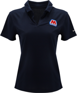 Women's Nike Dri-FIT Polo - Marathon Logo