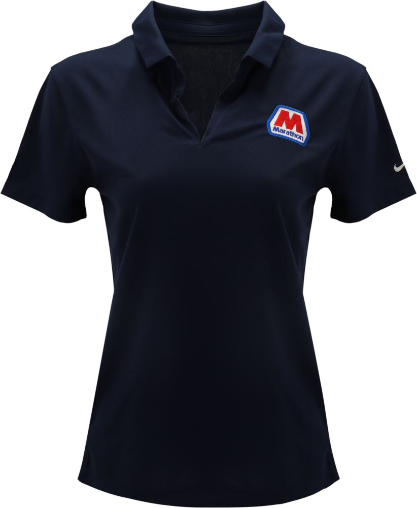 Women's Nike Dri-FIT Polo - Marathon Logo