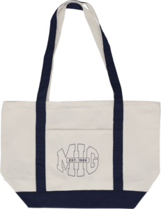 Cotton Canvas Boat Tote